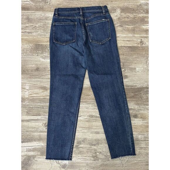 PACSUN Vintage Icon Jeans Skinny Fit Cropped Raw Hem Women’s Size 25 - Picture 6 of 9